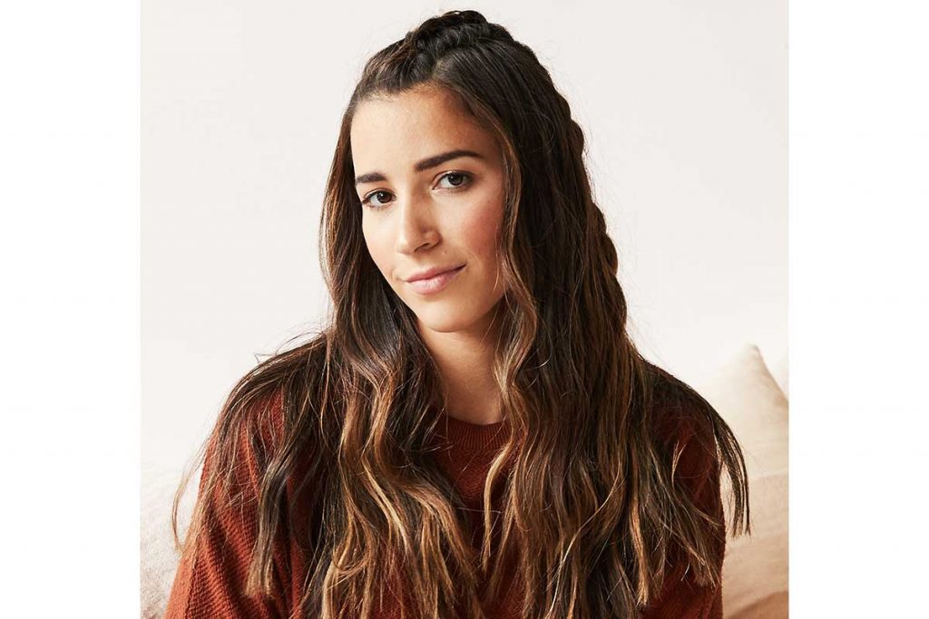 U.S. Olympic Gold Medalist, Aly Raisman.